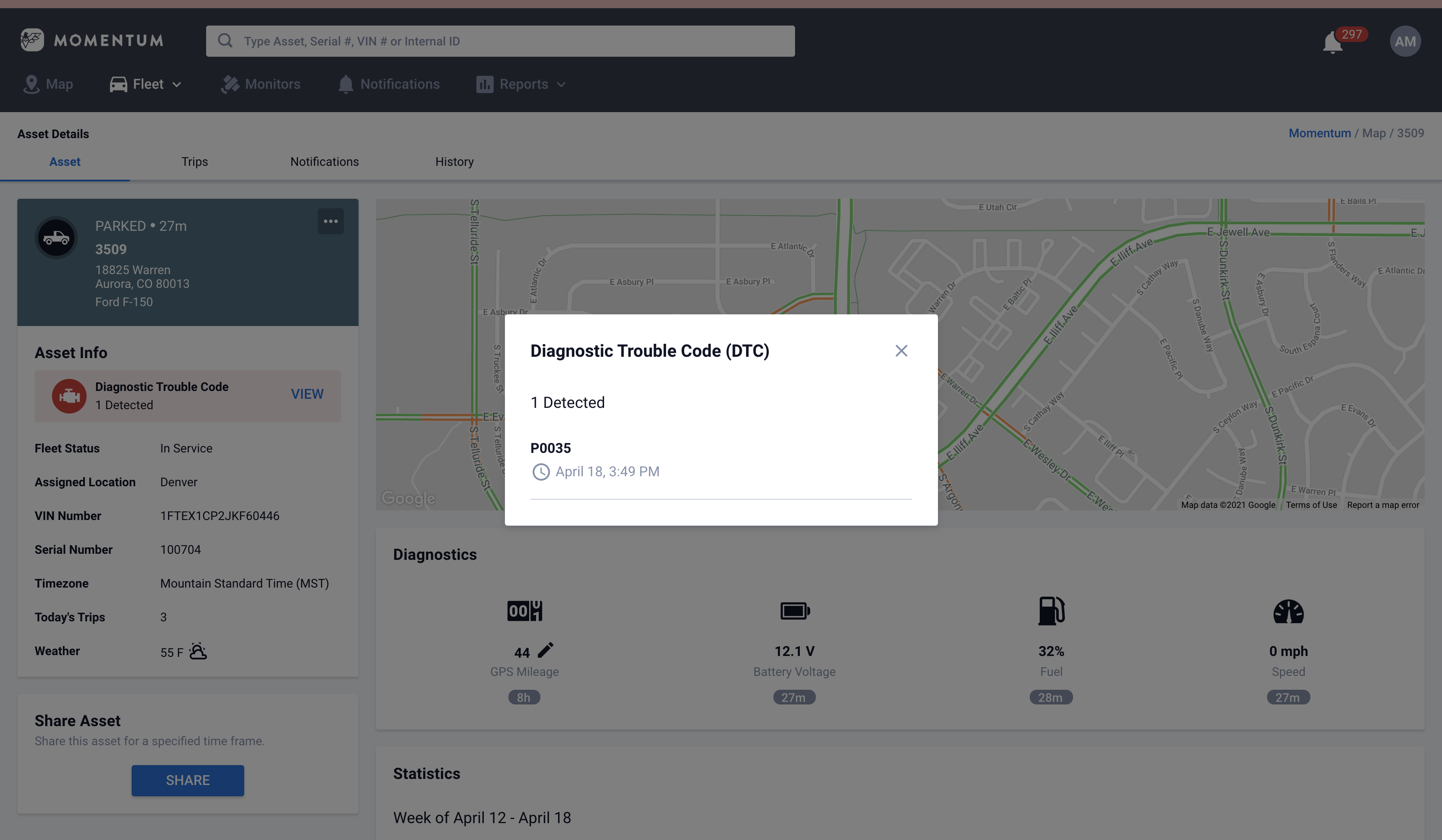 What is a DTC? How should I react when my vehicle showing DTCs? Momentum IoT